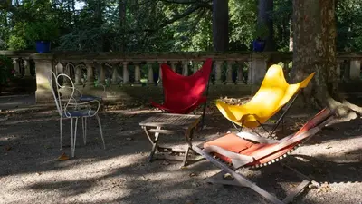 Jardin de l'établissement Hotel-Musée Villa Bagatelle