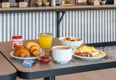 Nourriture dans l'hôtel ou à proximité