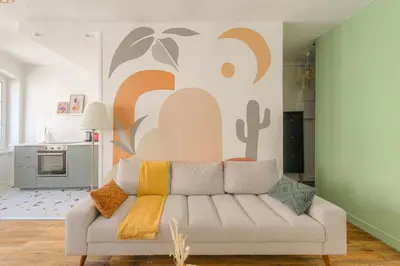 Cuisine ou kitchenette dans l'établissement Design et cosy en hypercentre