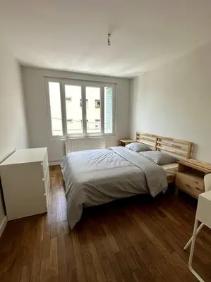 Un ou plusieurs lits dans un hébergement de l'établissement Appartement 6 places, 3 chambres