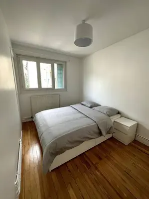 Un ou plusieurs lits dans un hébergement de l'établissement Appartement 6 places, 3 chambres