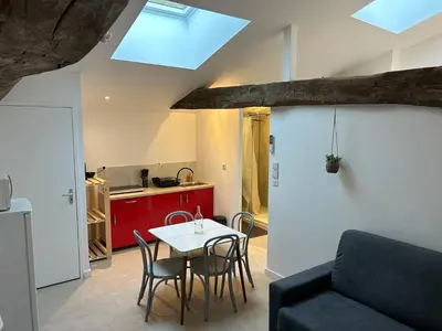 Cuisine ou kitchenette dans l'établissement CASA MANON ET CASA MARGOT