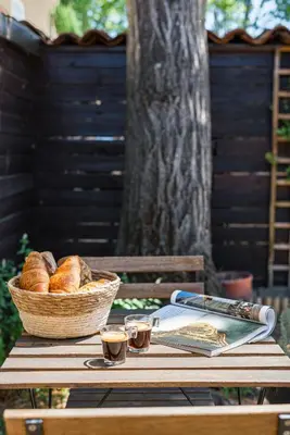 Nourriture dans la maison de vacances ou à proximité
