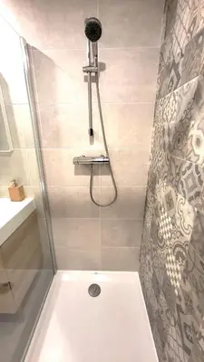 Salle de bains dans l'établissement Escale 2 - Part Dieu