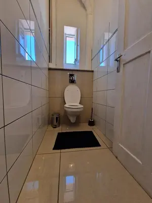Salle de bains dans l'établissement Apartment close to Lyon and Parc de Parilly