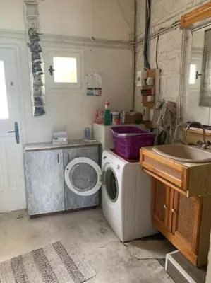 Plan de l'établissement Villa de 3 chambres avec piscine chauffée