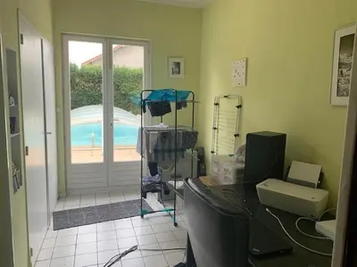 Piscine de l'établissement Villa de 3 chambres avec piscine chauffée ou située à proximité