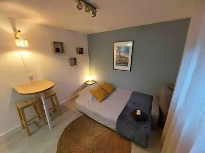 Coin salon dans l'établissement Studio Le Pensier - Monplaisir