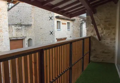 Plan de l'établissement Gîte - Quartier ancien