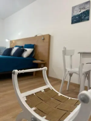 Un ou plusieurs lits dans un hébergement de l'établissement Chambres d'hôtes Les Vernayes