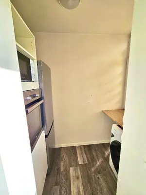Cuisine ou kitchenette dans l'établissement Charmant & spacieux 3 chambres - MM Apartment - Lyon Grand Parilly