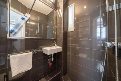 Salle de bains dans l'établissement Charmant studio Hyper-centre