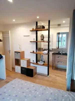 Cuisine ou kitchenette dans l'établissement Appartement ZEN ET COSY