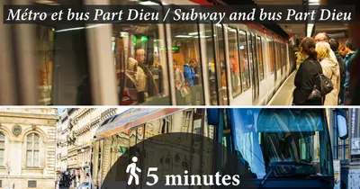 Plan de l'établissement Part-Dieu - Option Parking