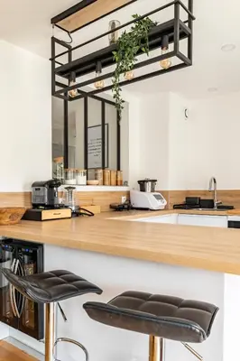 Cuisine ou kitchenette dans l'établissement Part-Dieu - Option Parking