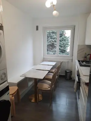 Cuisine ou kitchenette dans l'établissement Guillaume Cityscape