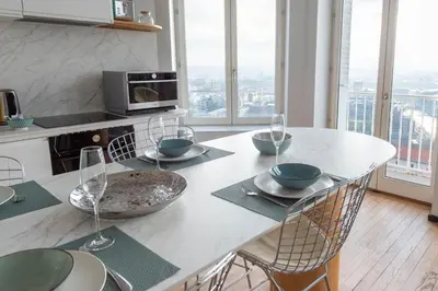 Plan de l'établissement Le 360 - Appt vue panoramique sur Lyon