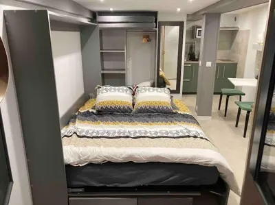 Un ou plusieurs lits dans un hébergement de l'établissement studio Vieux Lyon