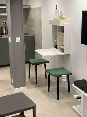 Cuisine ou kitchenette dans l'établissement studio Vieux Lyon