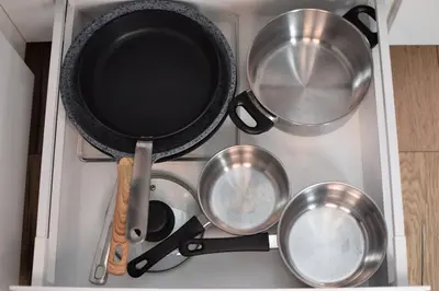 Cuisine ou kitchenette dans l'établissement Very cosy and quiet one bedroom flat in Part Dieu