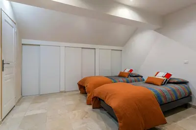Un ou plusieurs lits dans un hébergement de l'établissement le loft du vieux lyon