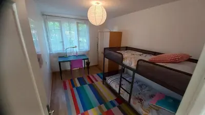 Un ou plusieurs lits dans un hébergement de l'établissement Plaisir des prés - Appartement T3, jardin, parking