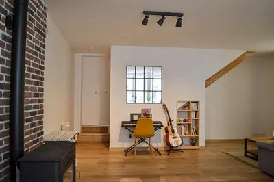Coin salon dans l'établissement Résidence Caladoise - Rue Centrale