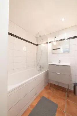 Salle de bains dans l'établissement Appartement Gardhenn Stadium LCLD Arena Groupama Lyon