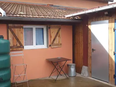 Terrasse ou espace extérieur de l'établissement Studio Indépendant en Rez de jardin sans vis-à-vis
