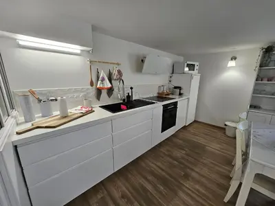 Cuisine ou kitchenette dans l'établissement le stockholm