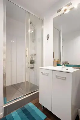 Salle de bains dans l'établissement Studio cosy avec parking