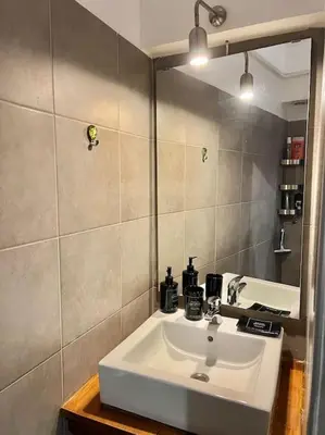 Salle de bains dans l'établissement Studio Louis Pradel