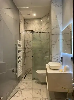 Salle de bains dans l'établissement Stunning apartment in the center of Lyon !
