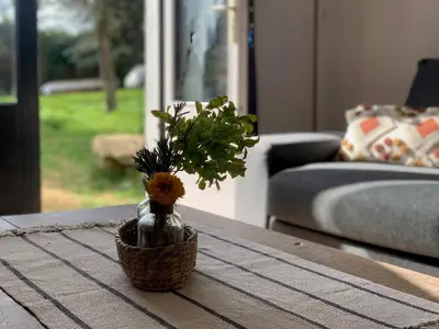 Jardin de l'établissement Les Loges de Bacchus