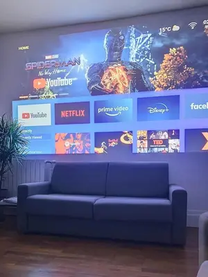 Coin salon dans l'établissement Spacieux T3 80m2 plein centre presque ile !