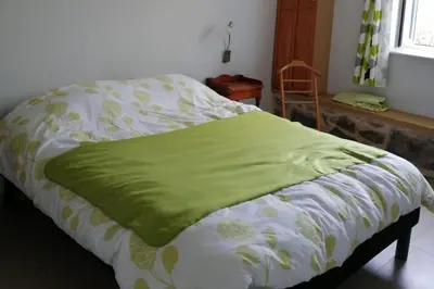 Un ou plusieurs lits dans un hébergement de l'établissement Maison entière au cœur des vignes des Trois Bacchantes !