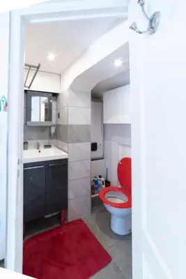 Salle de bains dans l'établissement Studio Ol Eurexpo axée Tramway Lyon