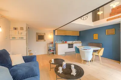 Plan de l'établissement Duplex Charmant et Calme proche Part Dieu