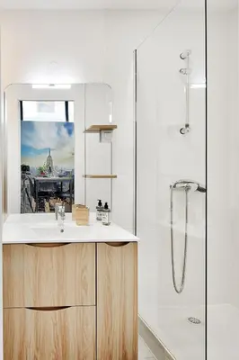 Salle de bains dans l'établissement Le somptueux saint-clair