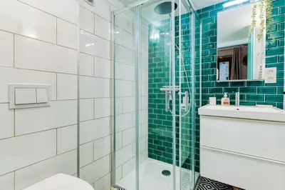 Salle de bains dans l'établissement SmartStay Duplex - Centre-ville