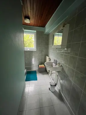 Salle de bains dans l'établissement Chez Paul