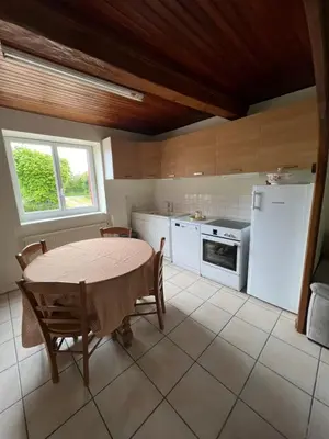 Cuisine ou kitchenette dans l'établissement Chez Paul