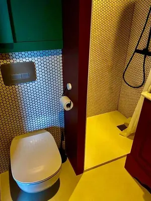 Salle de bains dans l'établissement Magnifique studio indépendant