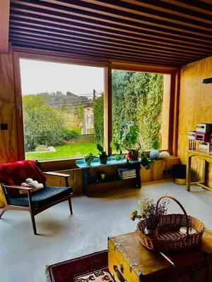 Coin salon dans l'établissement Magnifique studio indépendant