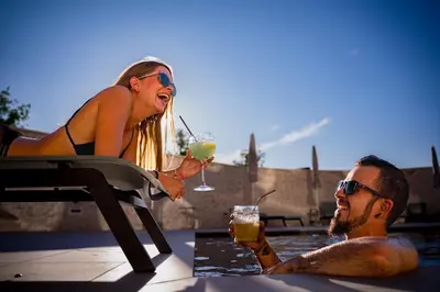Boissons dans l'établissement Bô Hôtels Ambronay