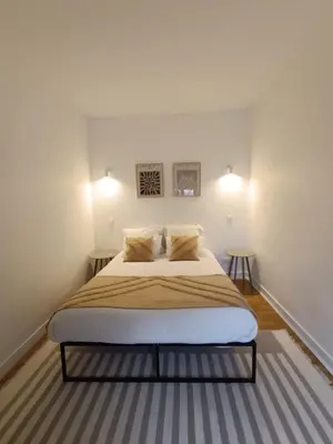 Un ou plusieurs lits dans un hébergement de l'établissement Cosylocation - Cocooning- Vue Théâtre Antique