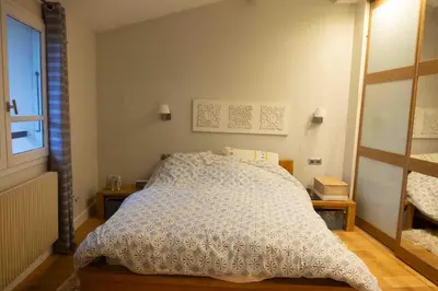Un ou plusieurs lits dans un hébergement de l'établissement Maison au cœur de Lyon