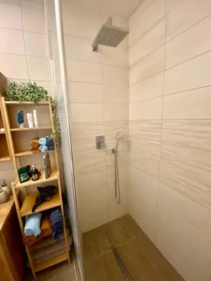 Salle de bains dans l'établissement Le paisible