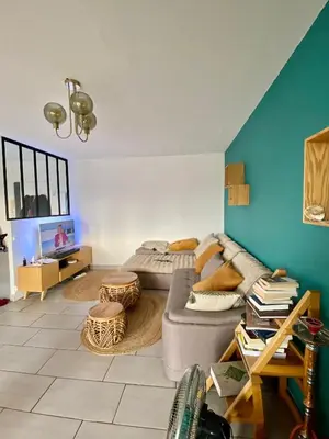 Coin salon dans l'établissement Le paisible