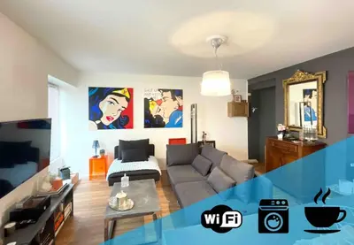 Coin salon dans l'établissement 22 COEUR DE VIENNE